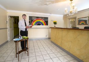 The Rainbow Reception at Nottingham Pet Crematorium