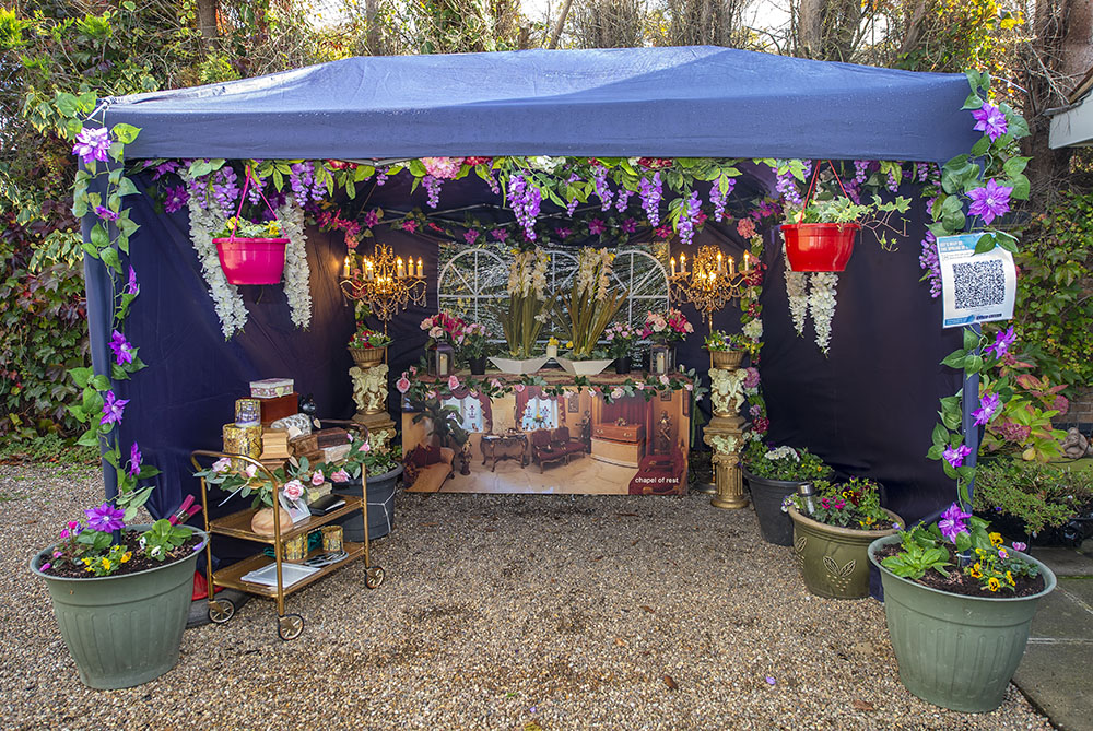 Flower Bridge at Nottingham Pet Crematorium